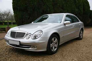 Mercedes E Class available to hire with a driver from Platinum Chauffeur Services